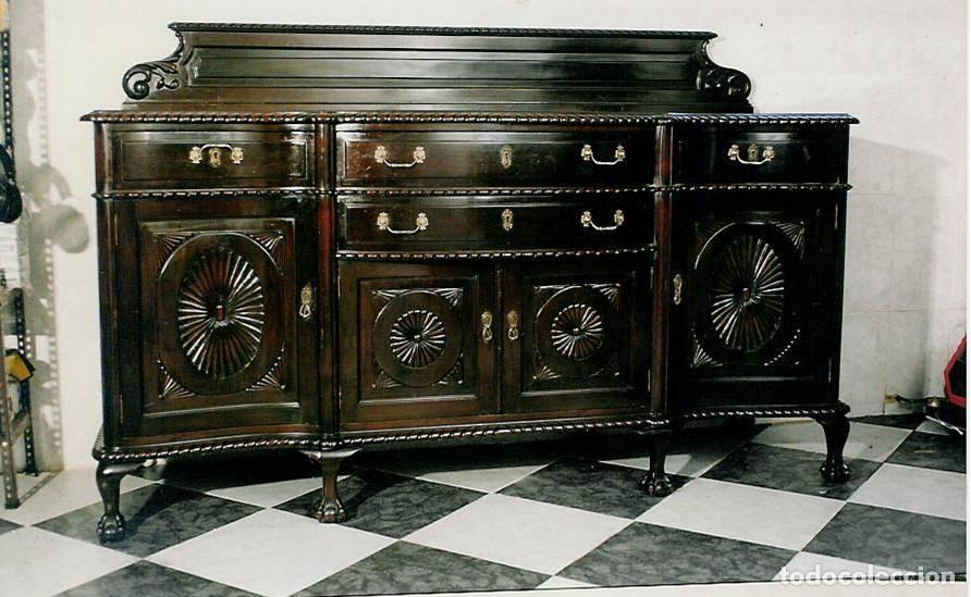 Vintage: Comedor Caoba Antiguo 1905 - Foto 1