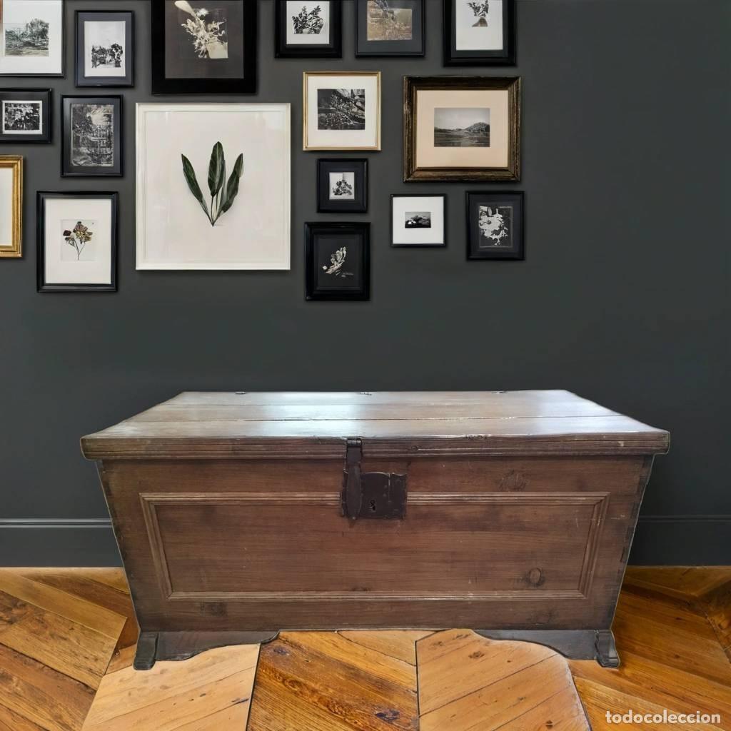 Vintage: BA&Uacute;L ANTIGUO FABRICADO EN MADERA - Foto 1