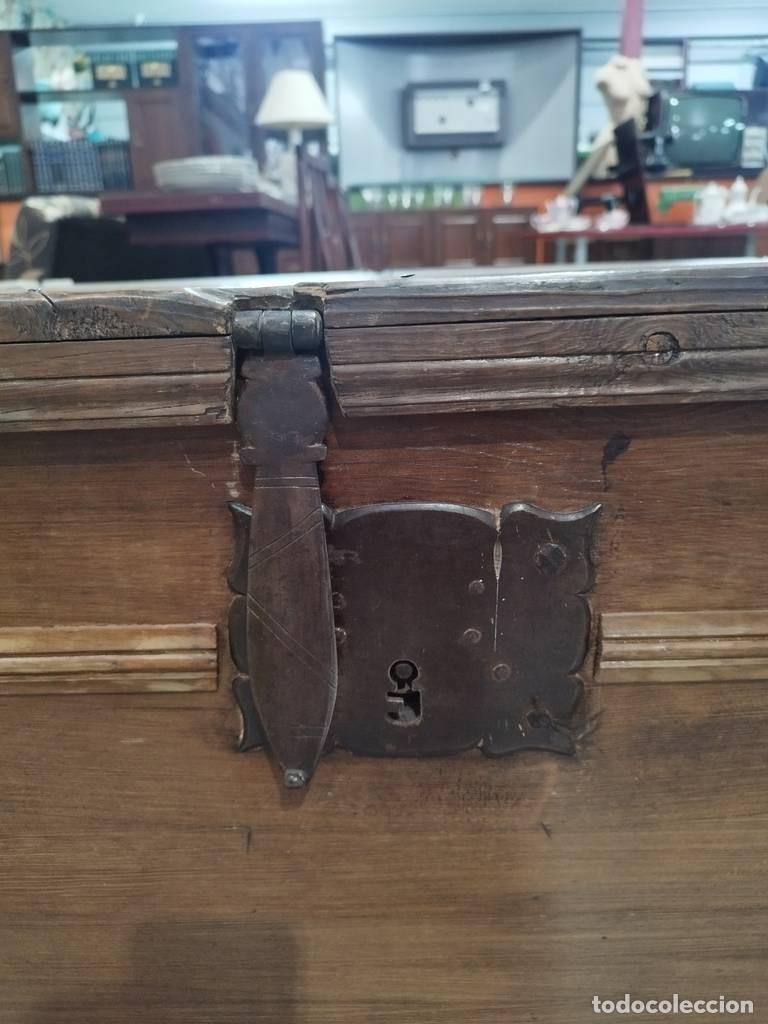 Vintage: BA&Uacute;L ANTIGUO FABRICADO EN MADERA - Foto 10