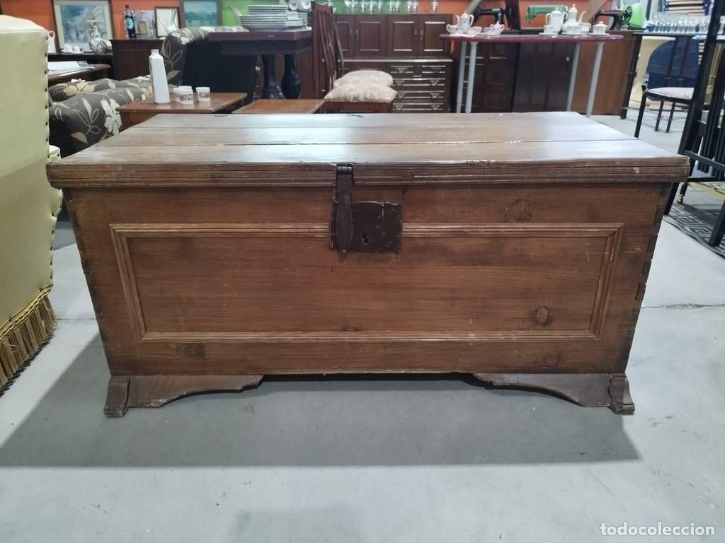 Vintage: BA&Uacute;L ANTIGUO FABRICADO EN MADERA - Foto 11