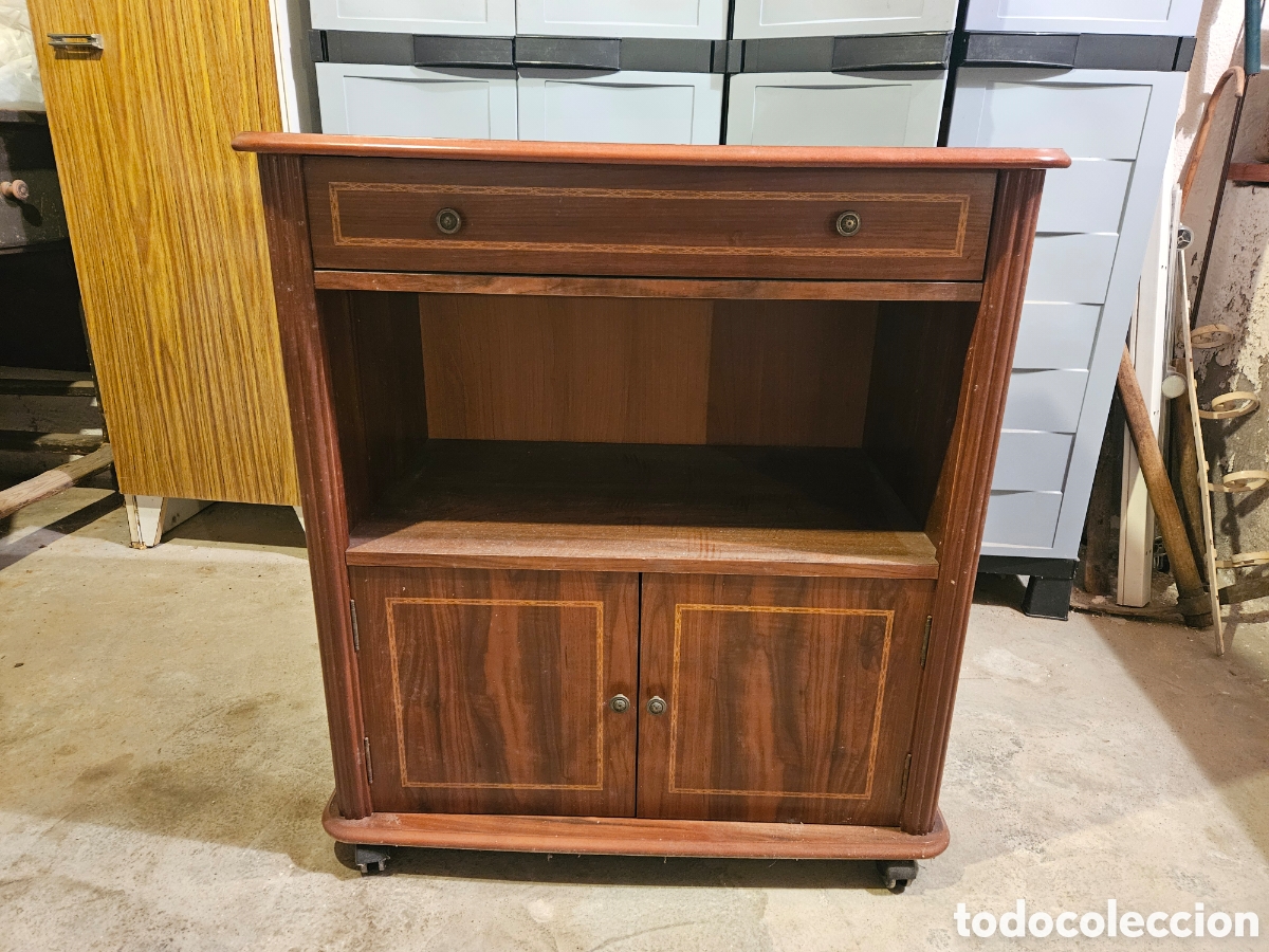 Vintage: Mesa para Televisor color madera - Foto 1