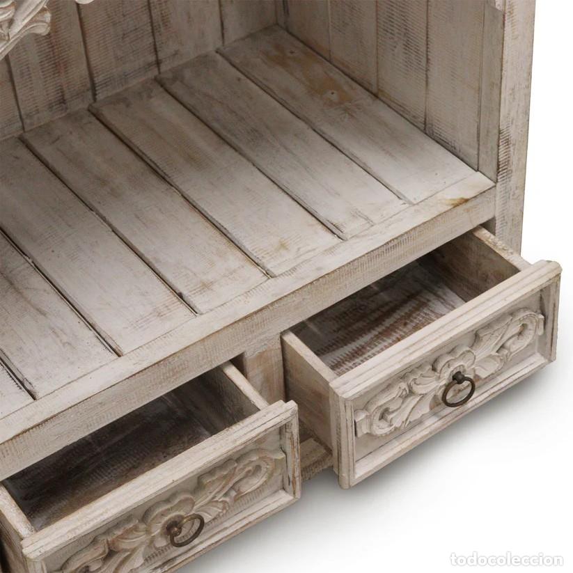 Vintage: Mueble de madera de albasia - Foto 2