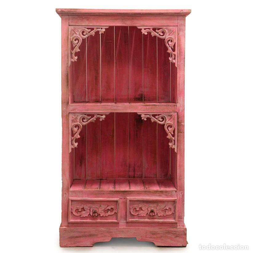 Vintage: Mueble de madera de albasia - Foto 1