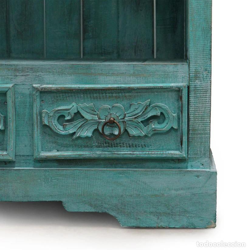 Vintage: Mueble de madera de albasia - Foto 2