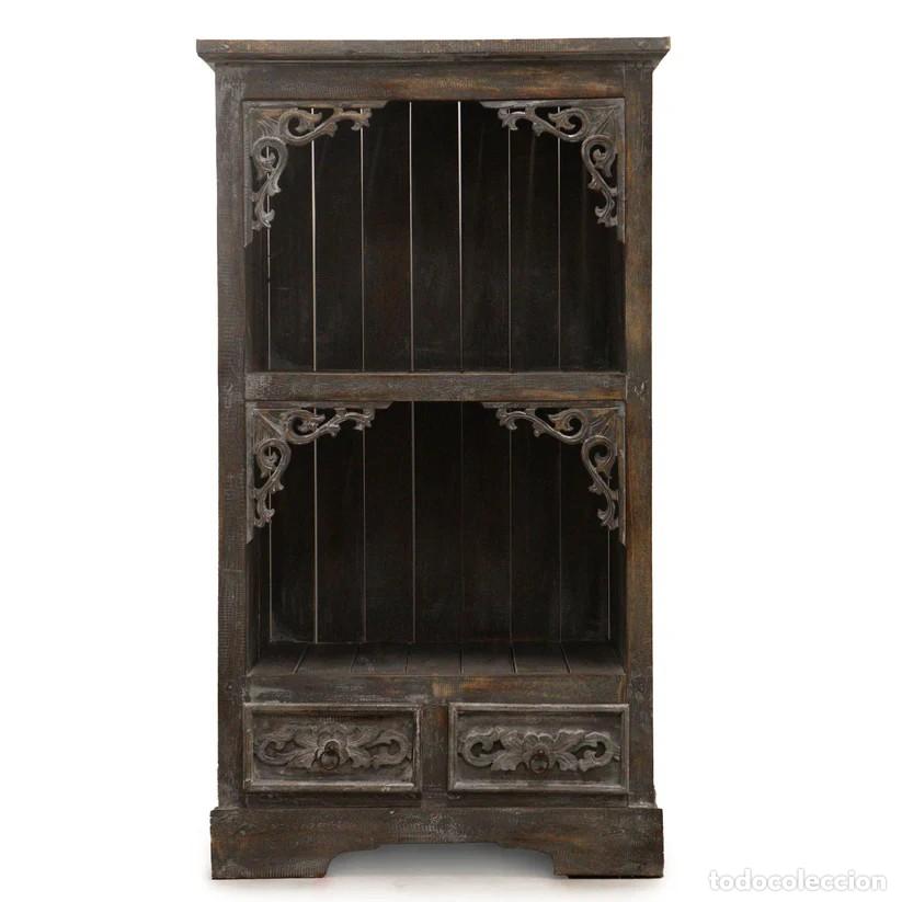 Vintage: Mueble de madera de albasia - Foto 1