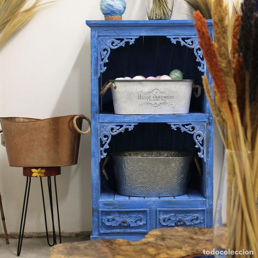 Vintage: Mueble de madera de albasia - Foto 2