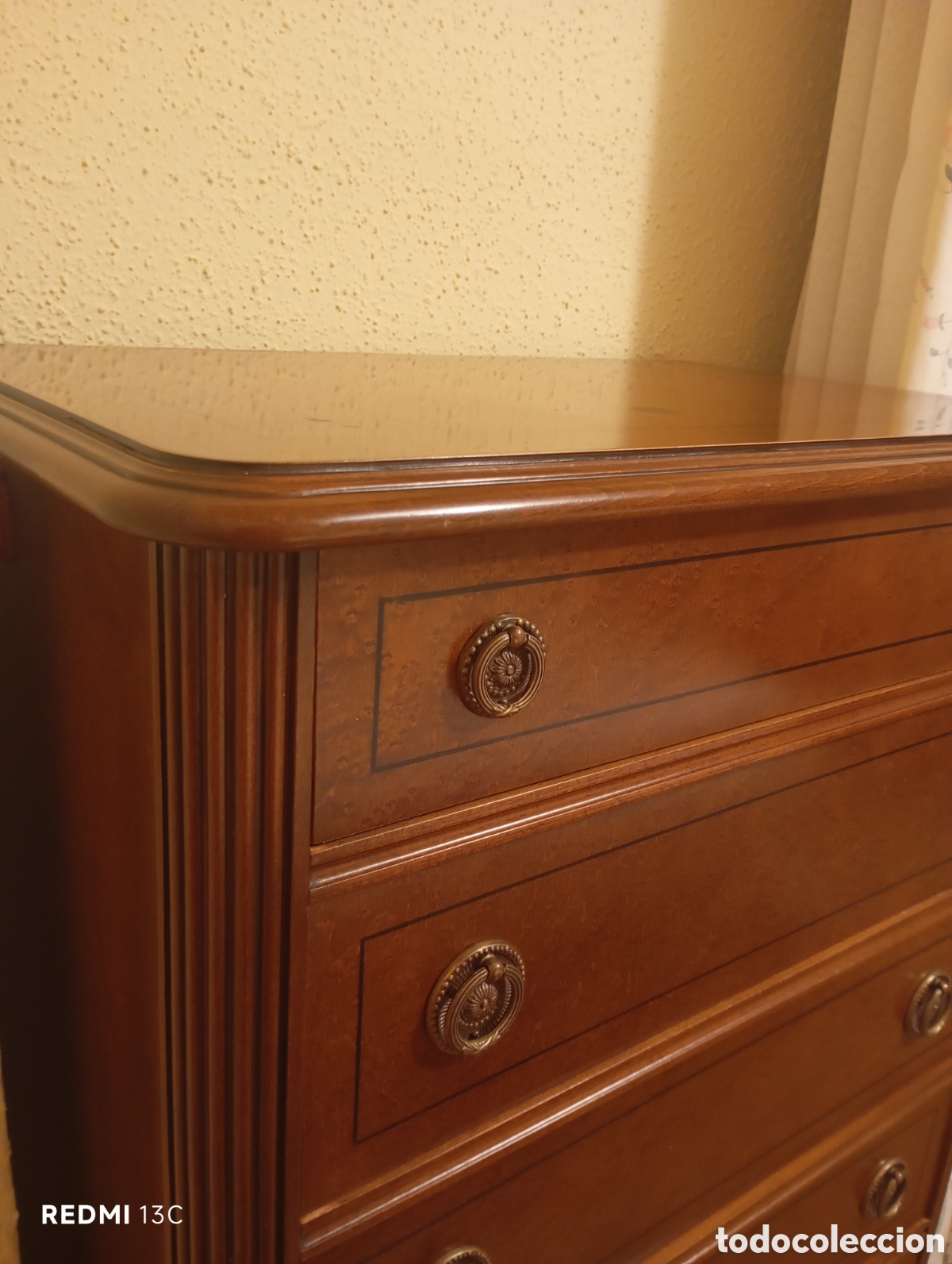 Vintage: Preciosa c&oacute;moda de madera maciza - Foto 4