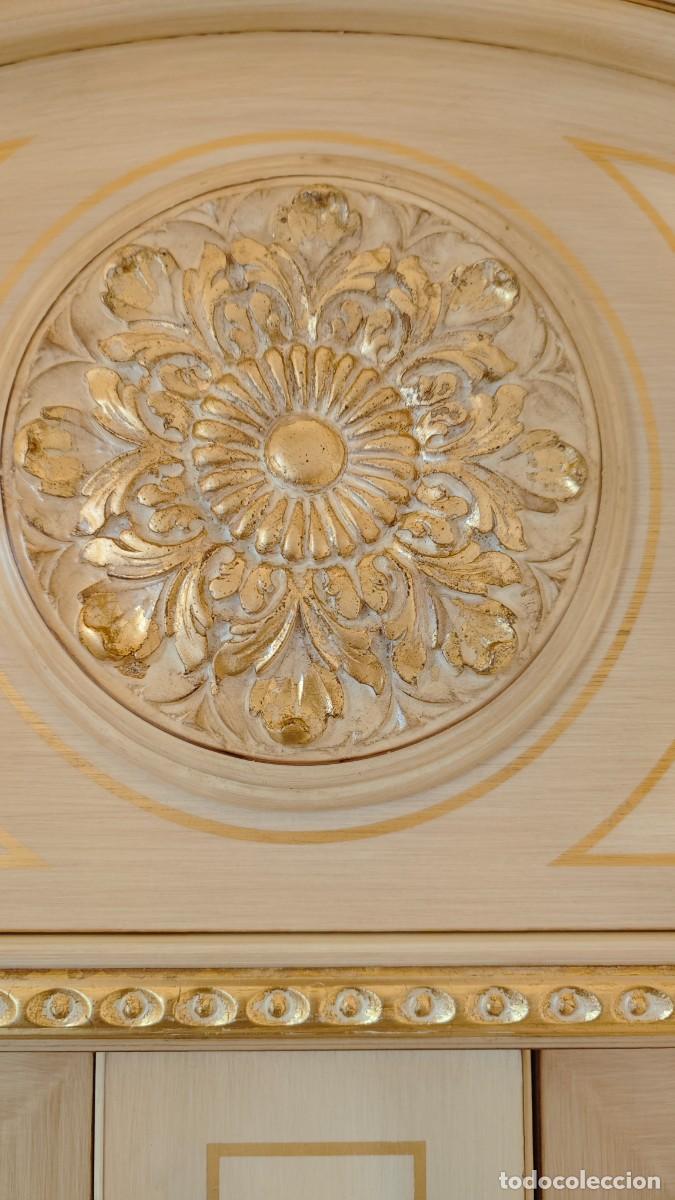Vintage: Vitrina de lujo madera de Haya - Foto 2