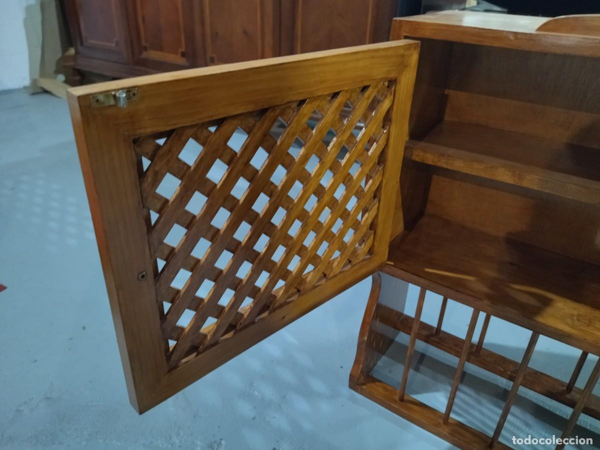Vintage: Platero de madera pino - Foto 3