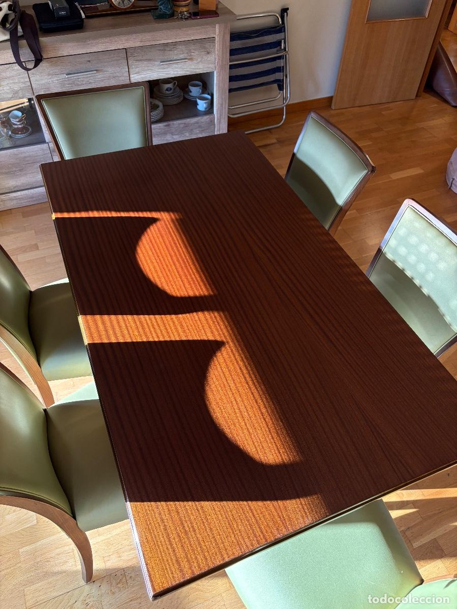 Vintage: Mesa de comedor con 6 sillas - Foto 1