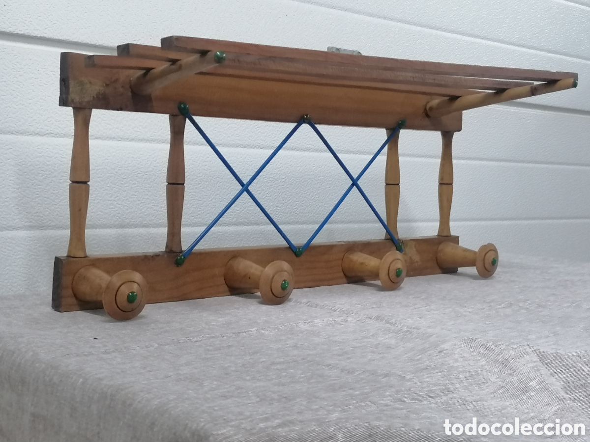 Vintage: Perchero de pared mid century - Foto 2