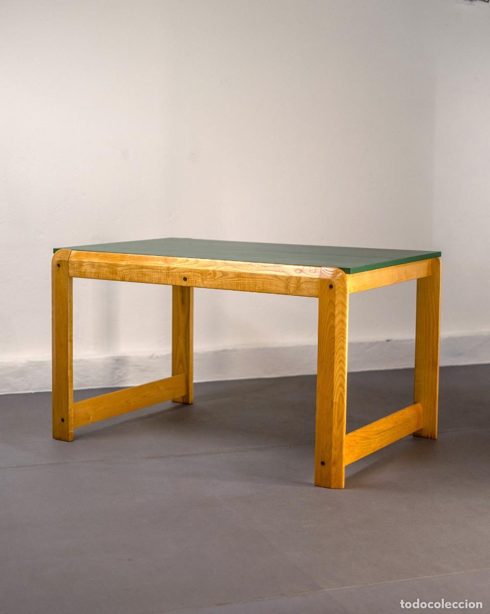 Vintage: MESA EXTENSIBLE SUECA EN ROBLE - Foto 1