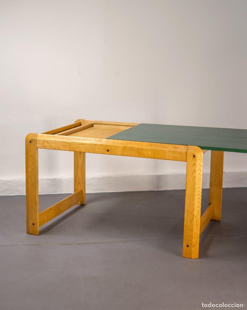 Vintage: MESA EXTENSIBLE SUECA EN ROBLE - Foto 4