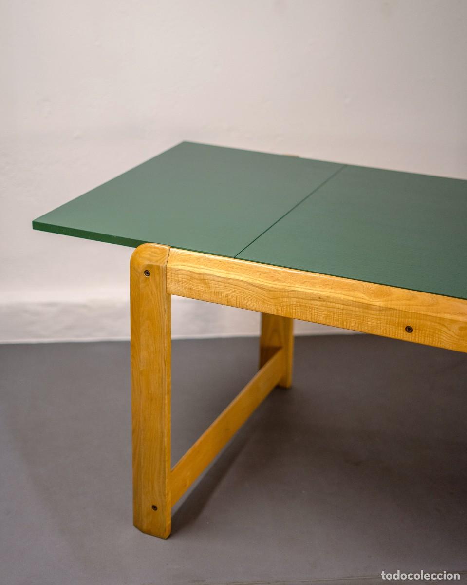 Vintage: MESA EXTENSIBLE SUECA EN ROBLE - Foto 6