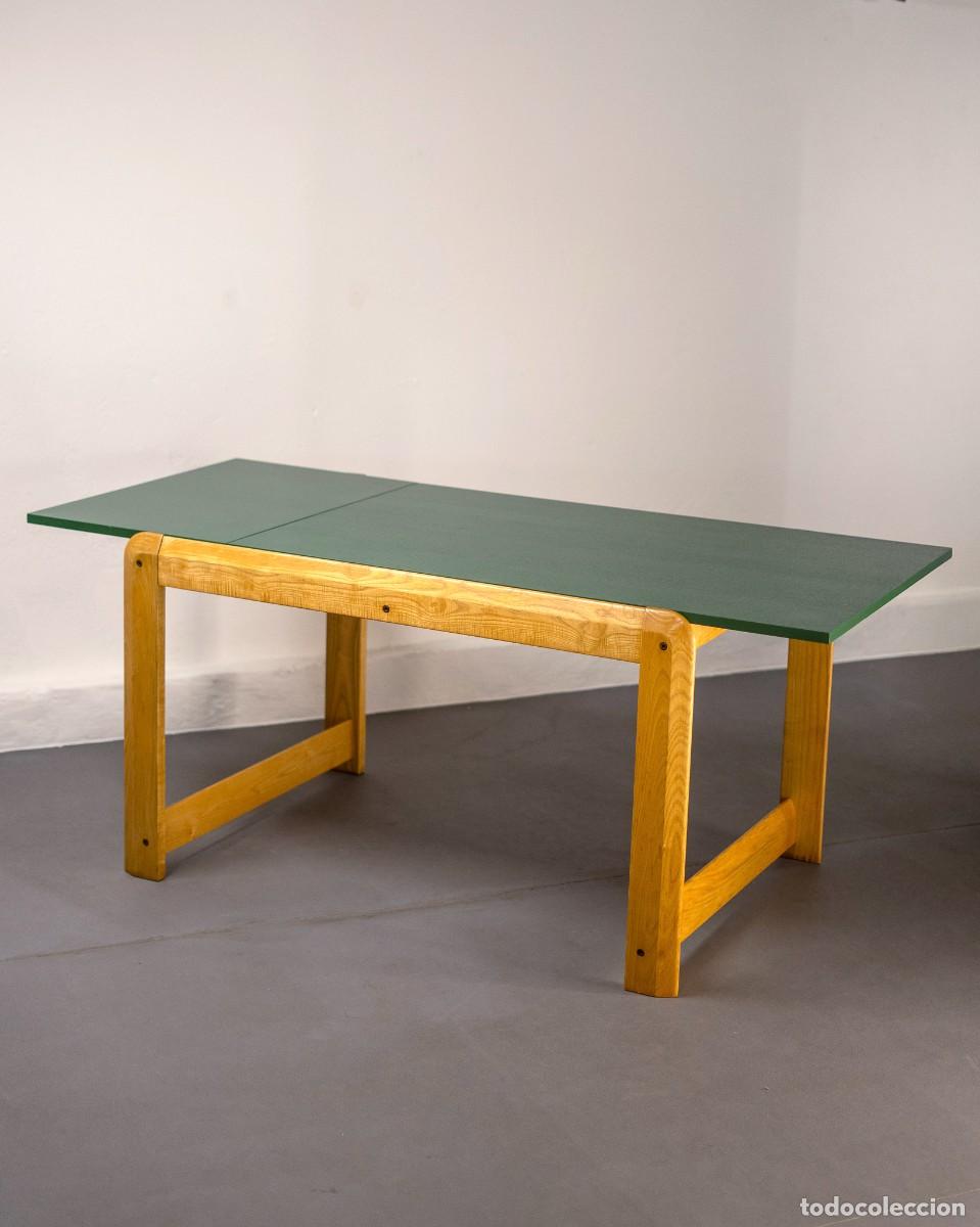 Vintage: MESA EXTENSIBLE SUECA EN ROBLE - Foto 7