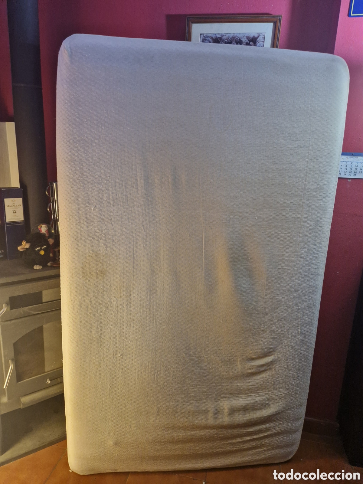 Vintage: Colch&oacute;n funda y somier - Foto 2
