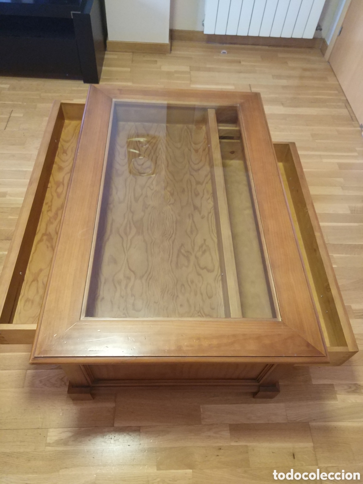 Vintage: Mesa de centro Con cristal - Foto 2
