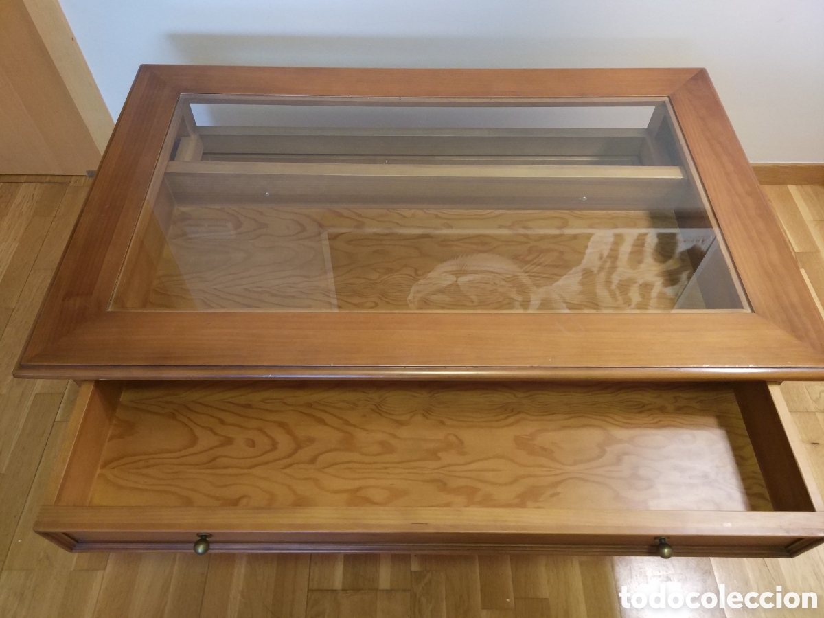 Vintage: Mesa de centro Con cristal - Foto 10