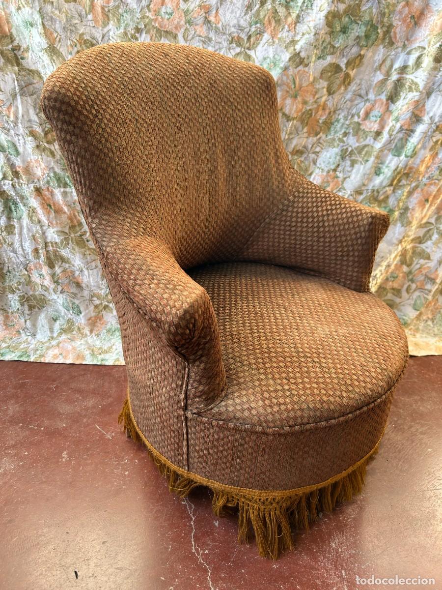 Vintage: Sill&oacute;n descalzadora. - Foto 3