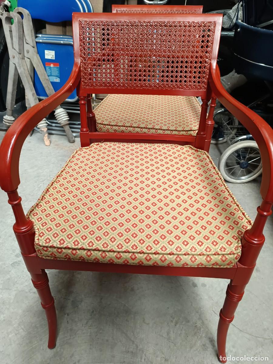Vintage: SILLAS 6 CONJUNTO DE TERRAZA - Foto 1