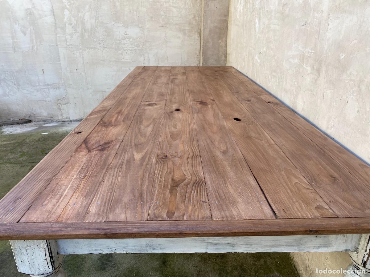 Vintage: Mesa de Comedor con Patas Torneadas - Foto 2