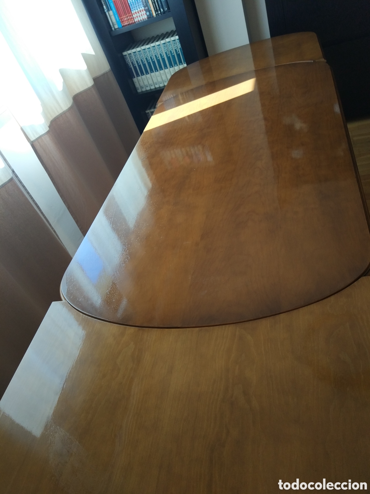 Vintage: Mesa de comedor con seis sillas. - Foto 2