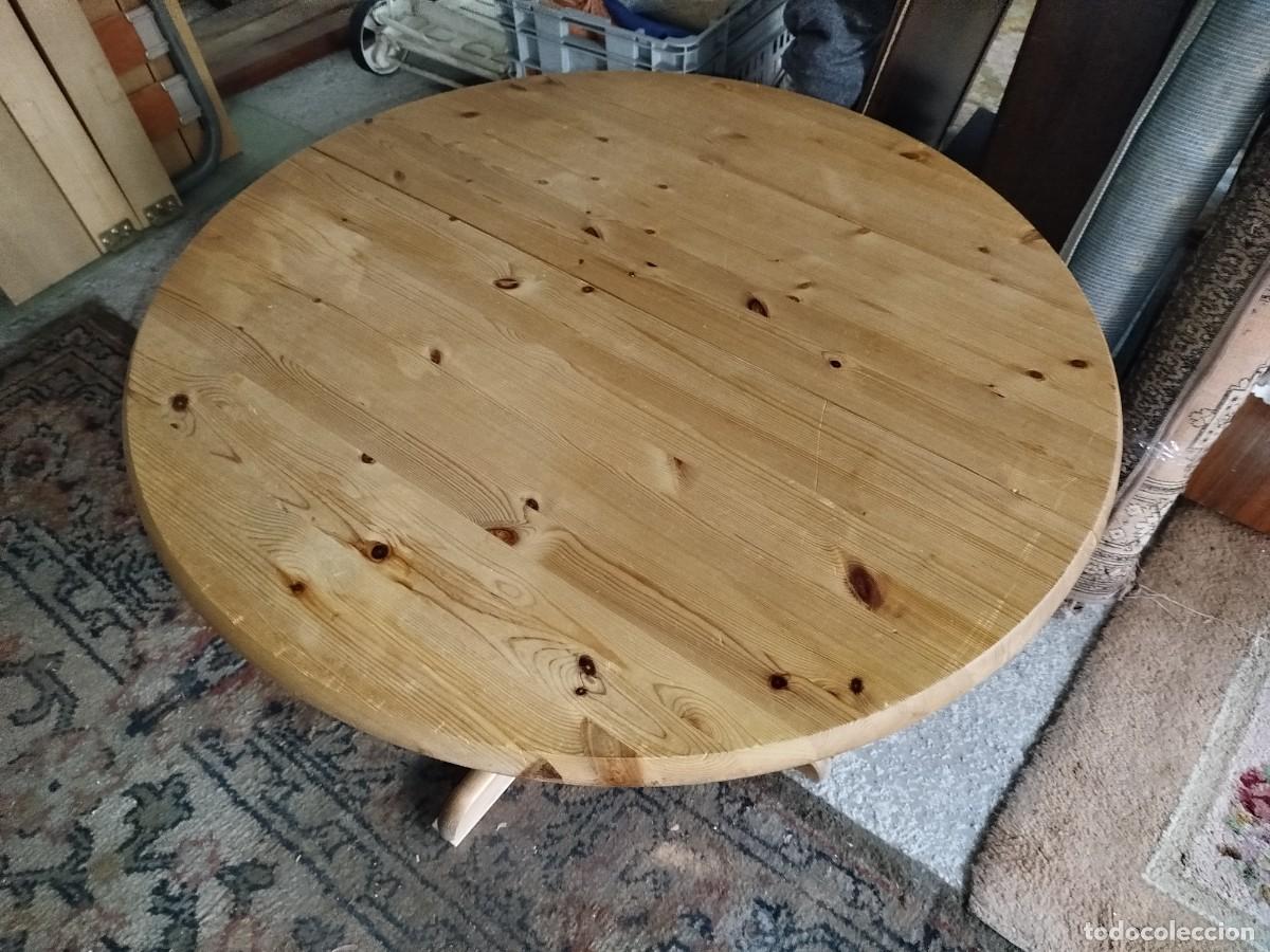 Vintage: MESA DE MADERA EXTENSIBLE - Foto 2