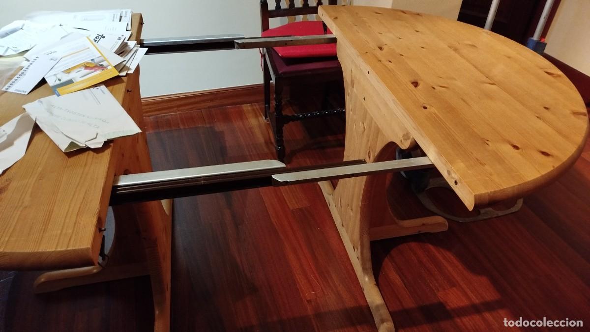 Vintage: MESA DE MADERA EXTENSIBLE - Foto 8
