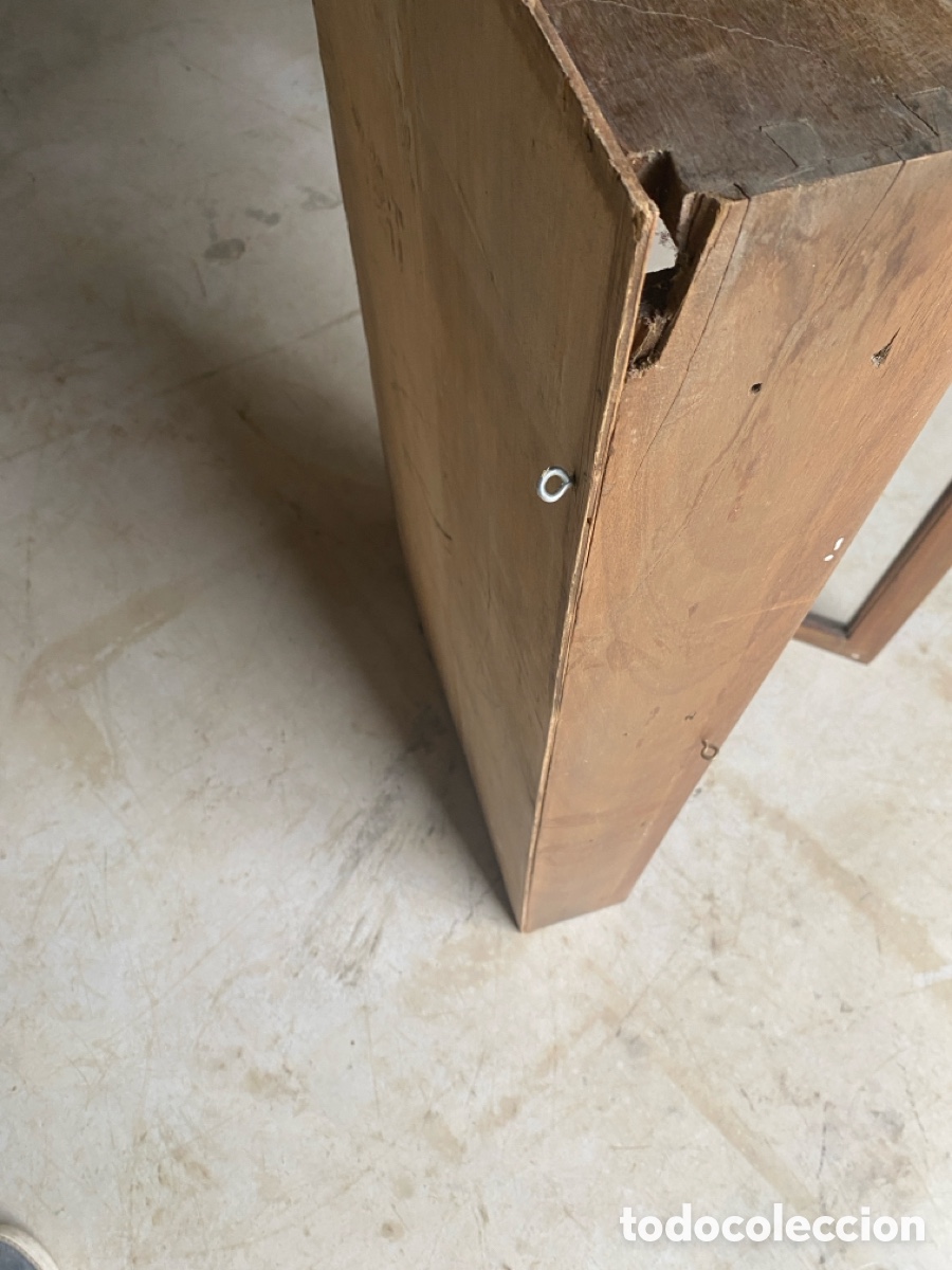 Vintage: Vitrina vintage de madera - Foto 7