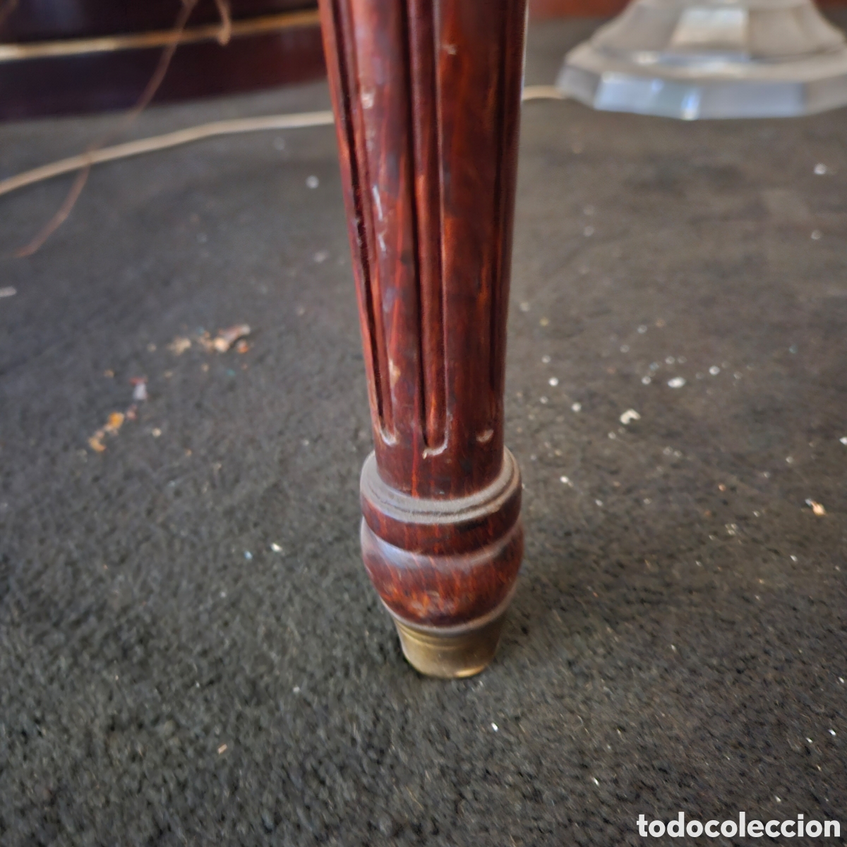 Vintage: Sill&oacute;n de despacho con dos brazos. Estilo cl&aacute;sico - Foto 8