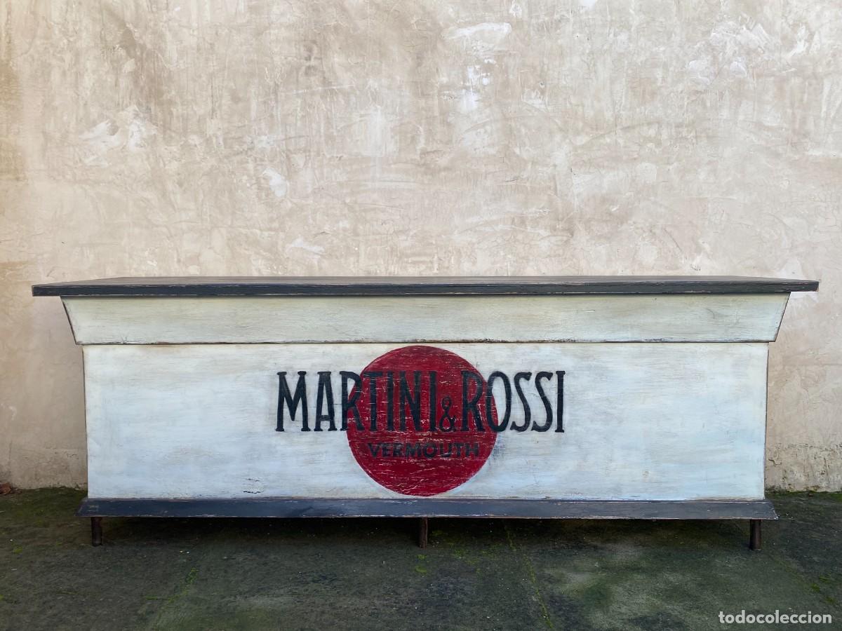 Vintage: Mostrador Antiguo Martini Rossi - Foto 1