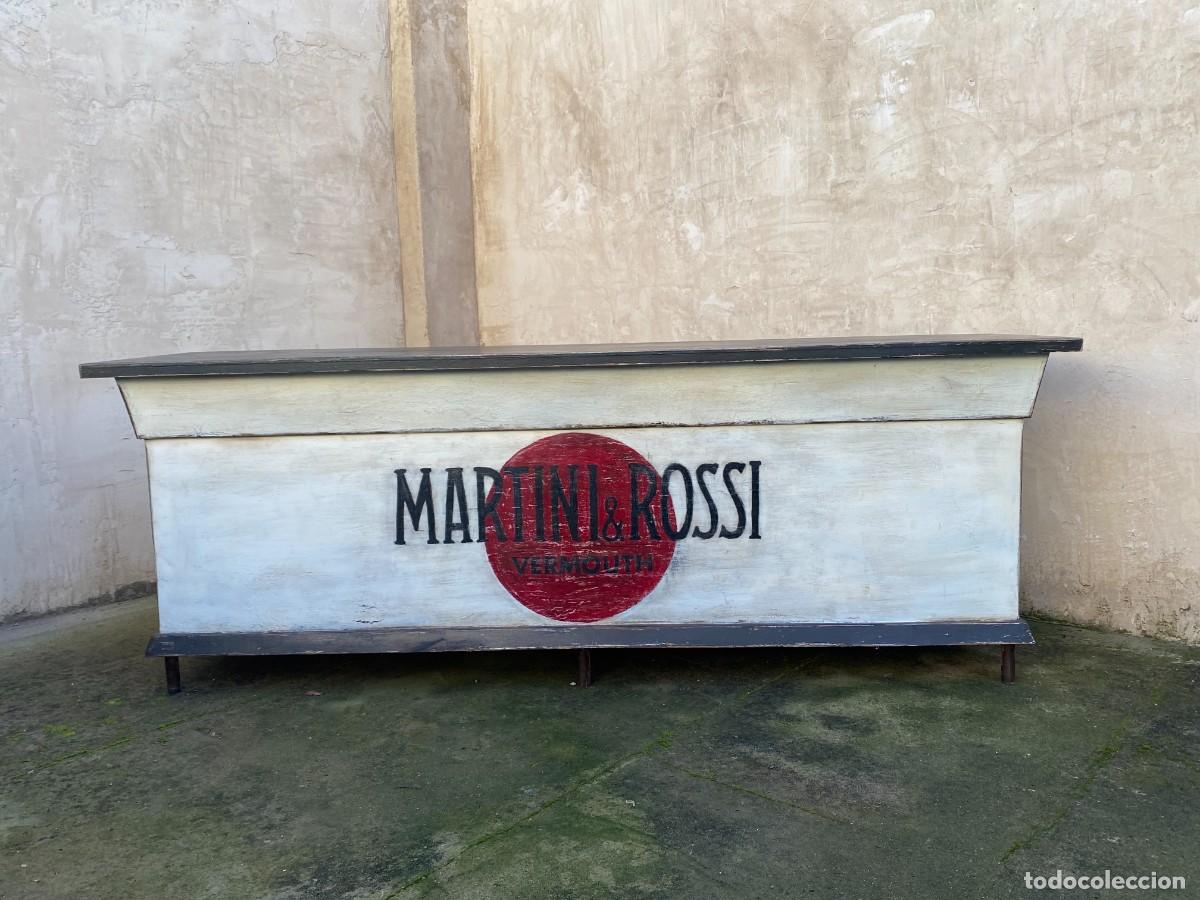 Vintage: Mostrador Antiguo Martini Rossi - Foto 3