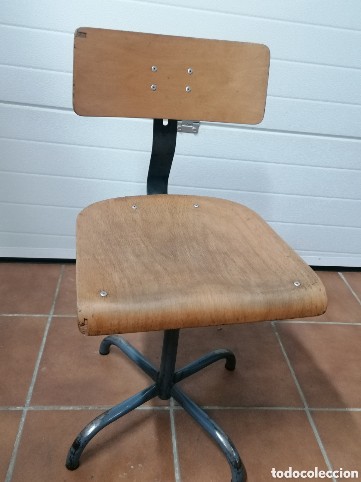 Vintage: Silla industrial vintage - Foto 4