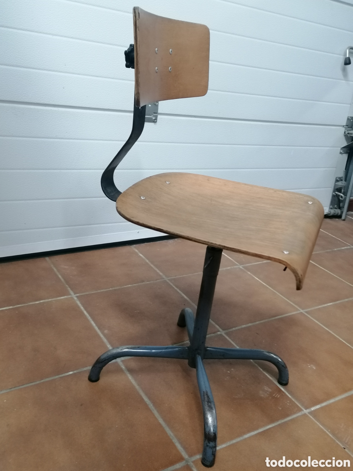 Vintage: Silla industrial vintage - Foto 6