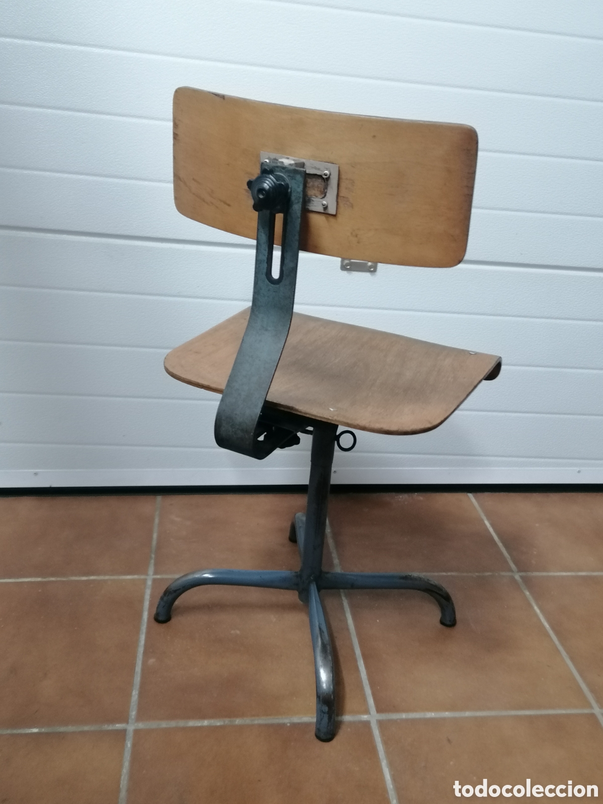 Vintage: Silla industrial vintage - Foto 7