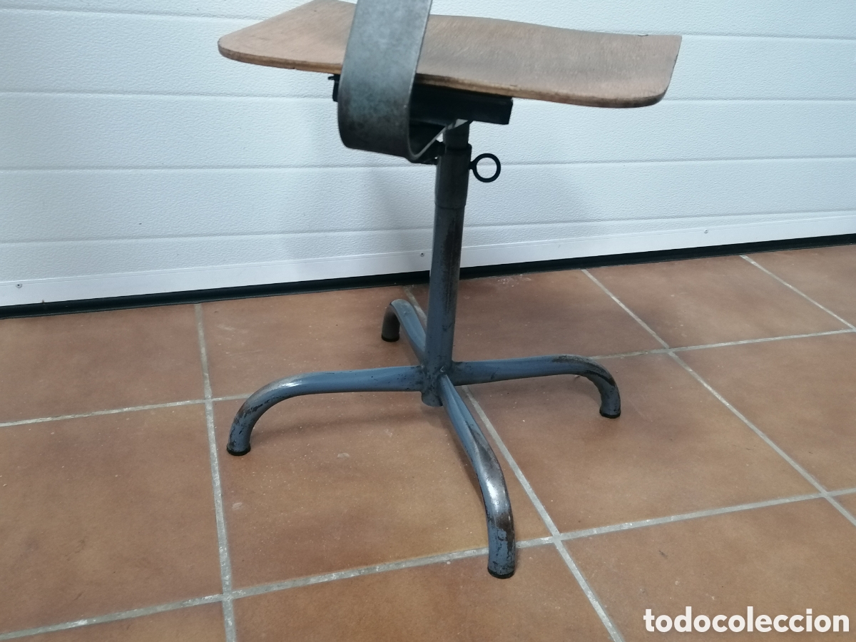 Vintage: Silla industrial vintage - Foto 8