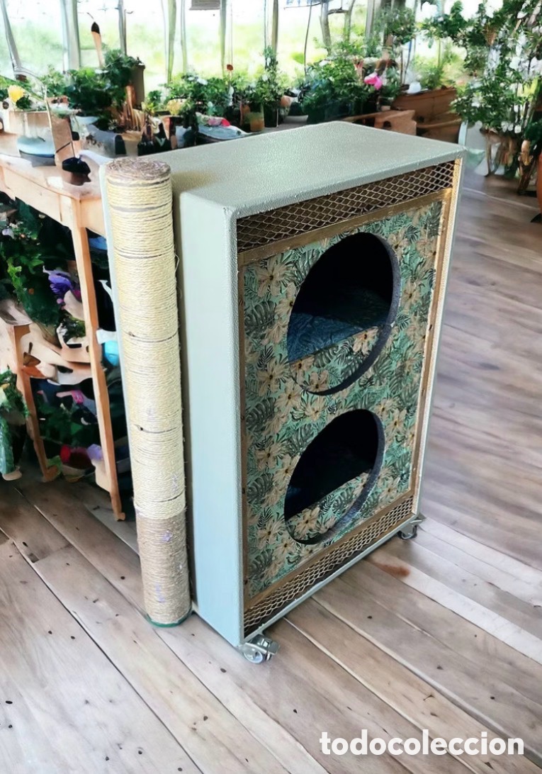 Vintage: Mueble para gatos &ldquo;Baffle&rdquo; - Foto 1