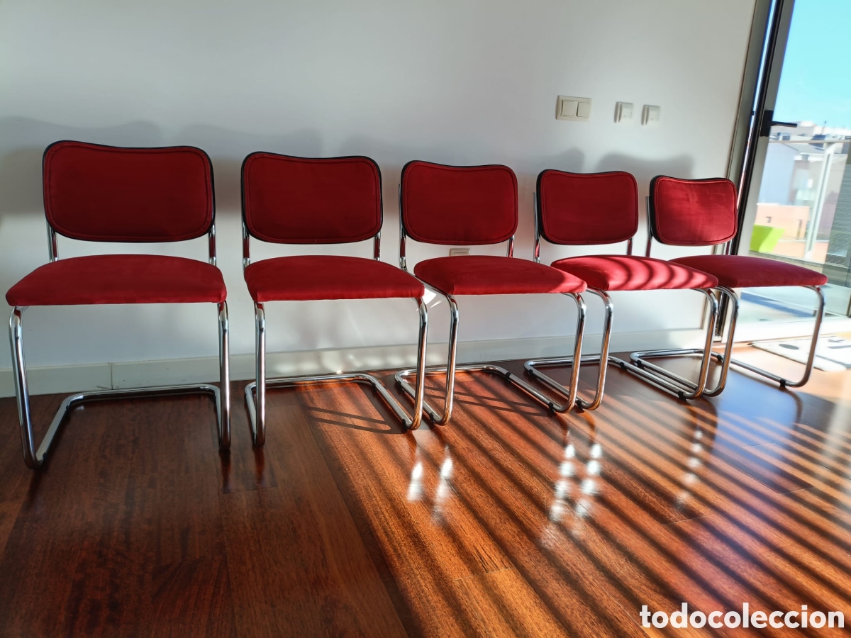 Vintage: Conjunto de 4 sillas Cesca GAVINA - Foto 6
