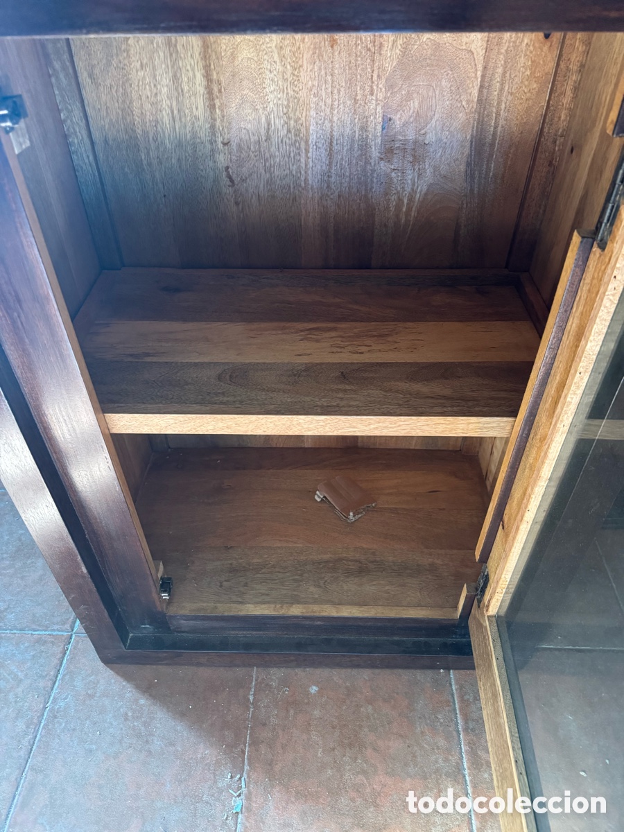Vintage: Vitrina en madera de mango - Foto 3
