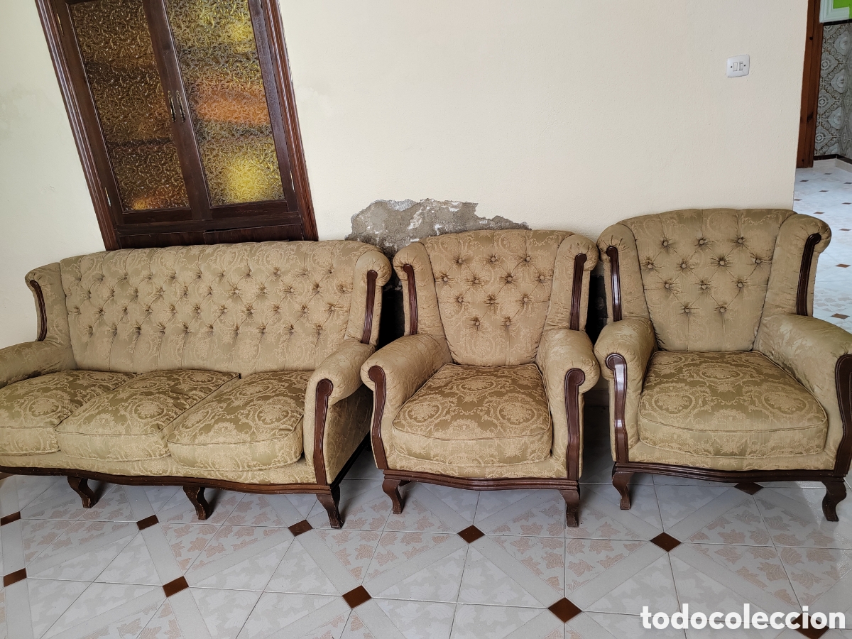 Vintage: Sof&aacute; y sillones antiguos - Foto 4