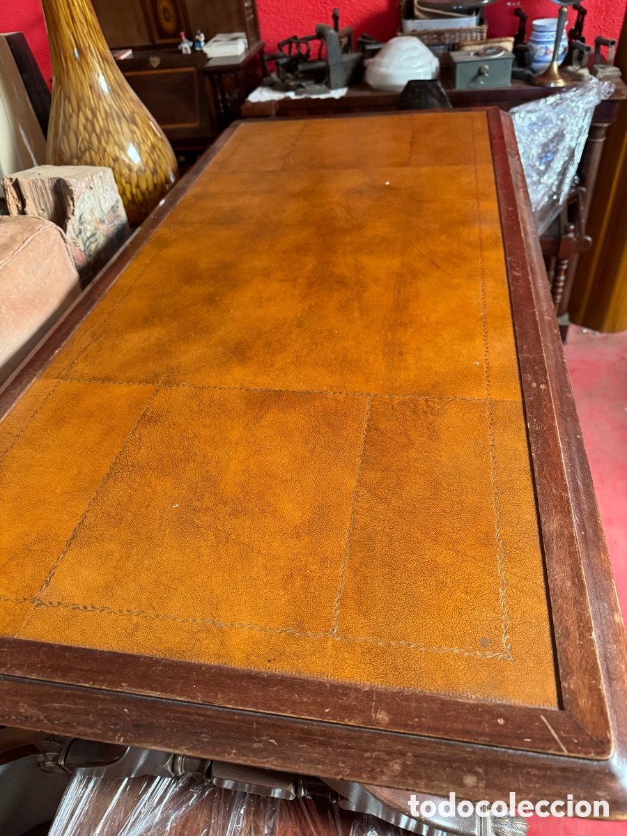 Vintage: Bonita mesa de sal&oacute;n en madera - Foto 2