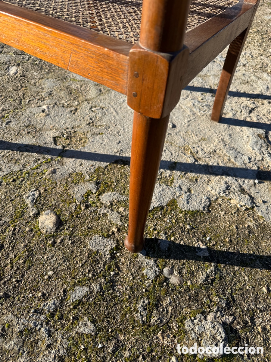 Vintage: Bonito sill&oacute;n en madera de roble - Foto 5