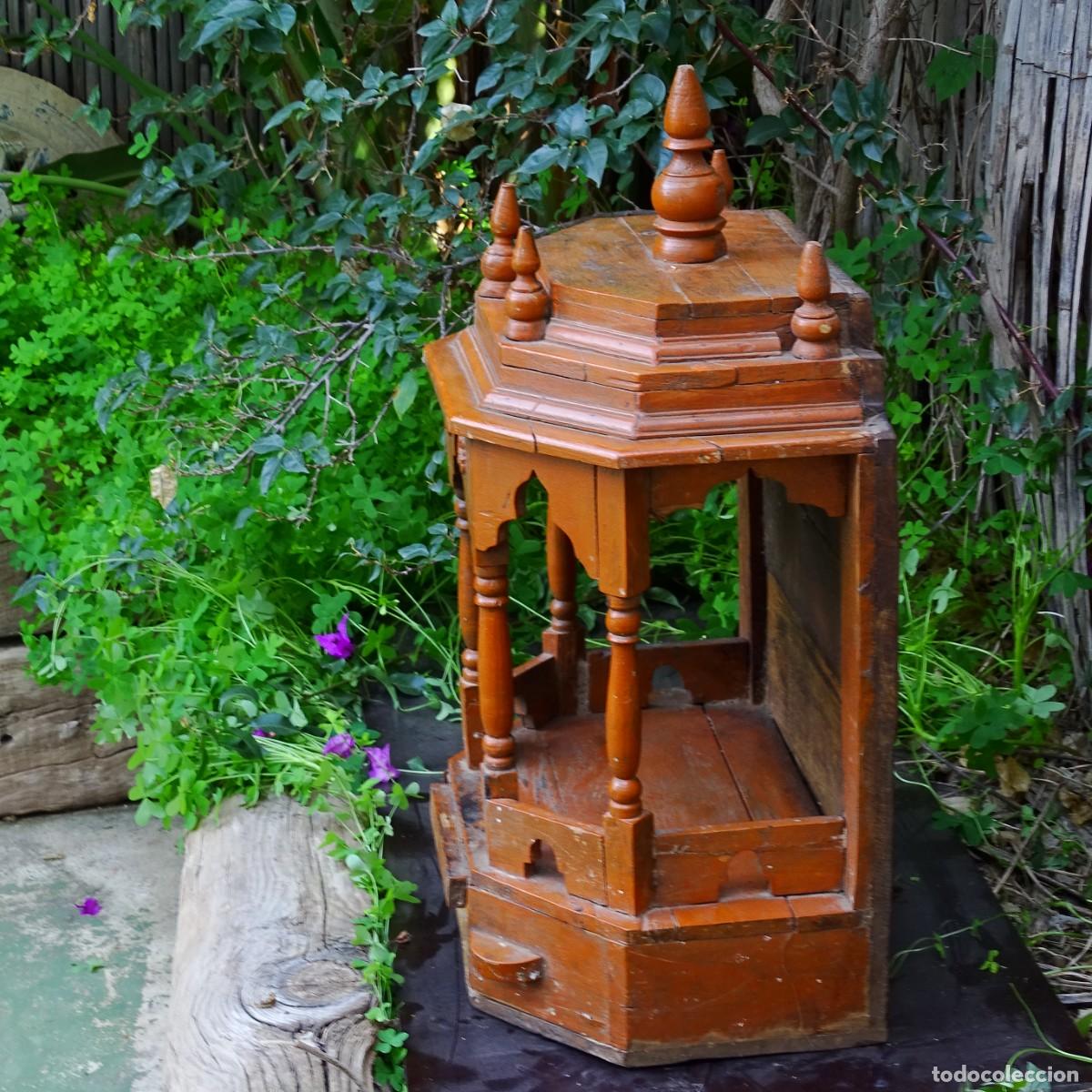 Vintage: Altar de madera de India - Foto 2