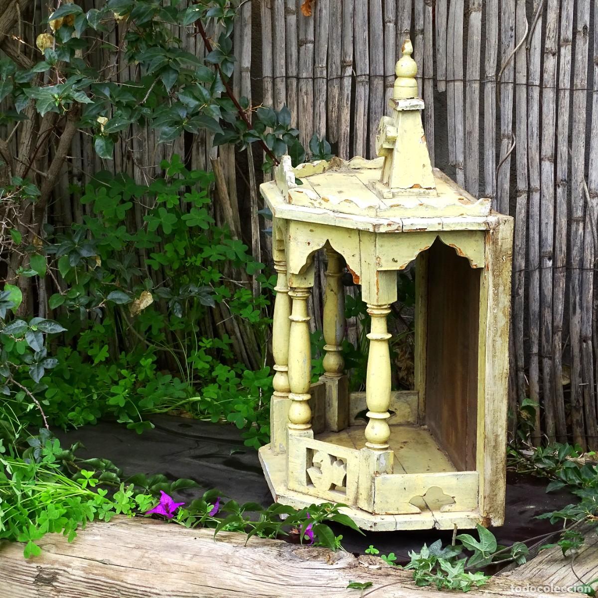 Vintage: Altar antiguo de India - Foto 3