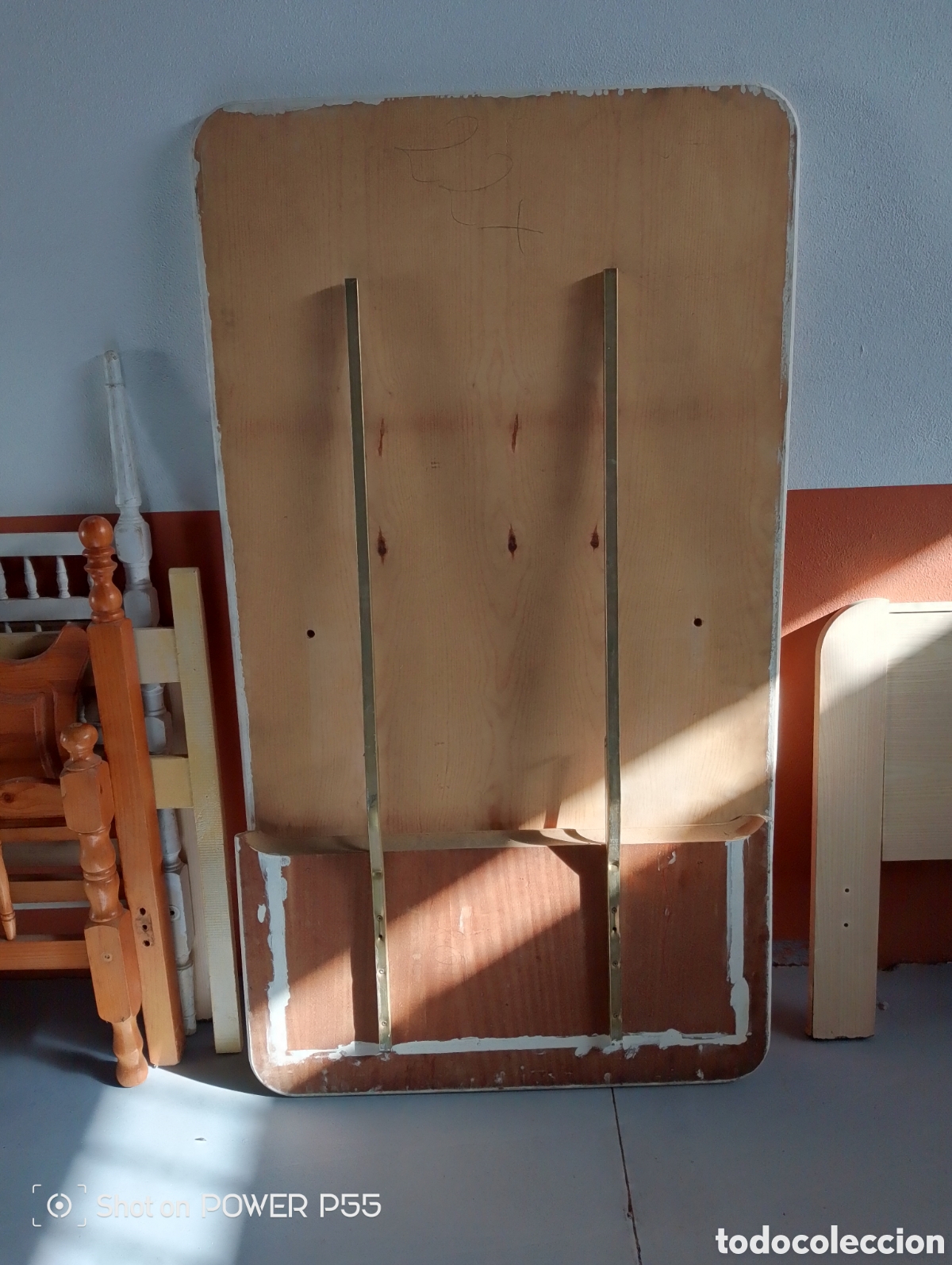 Vintage: Mesa de madera maciza - Foto 5