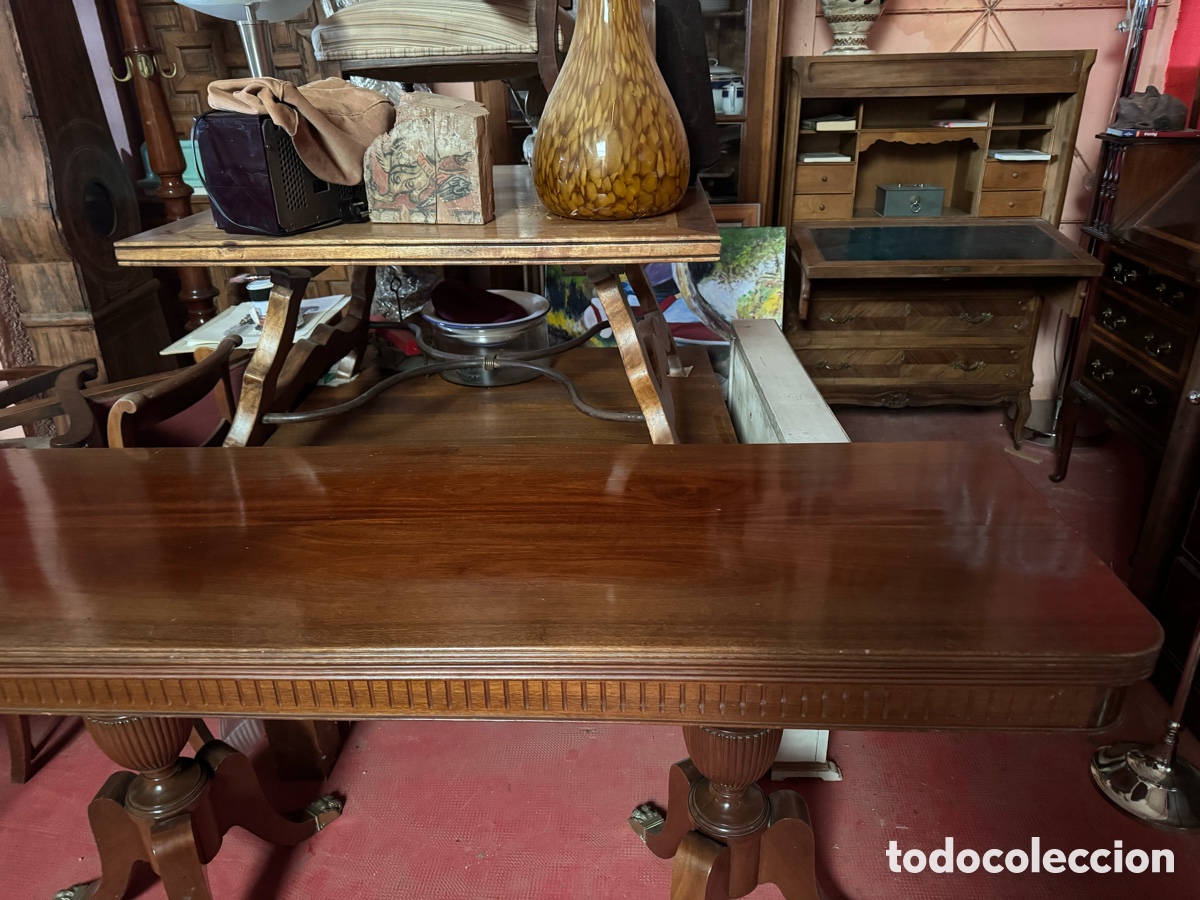 Vintage: Mesa de comedor de libro - Foto 5
