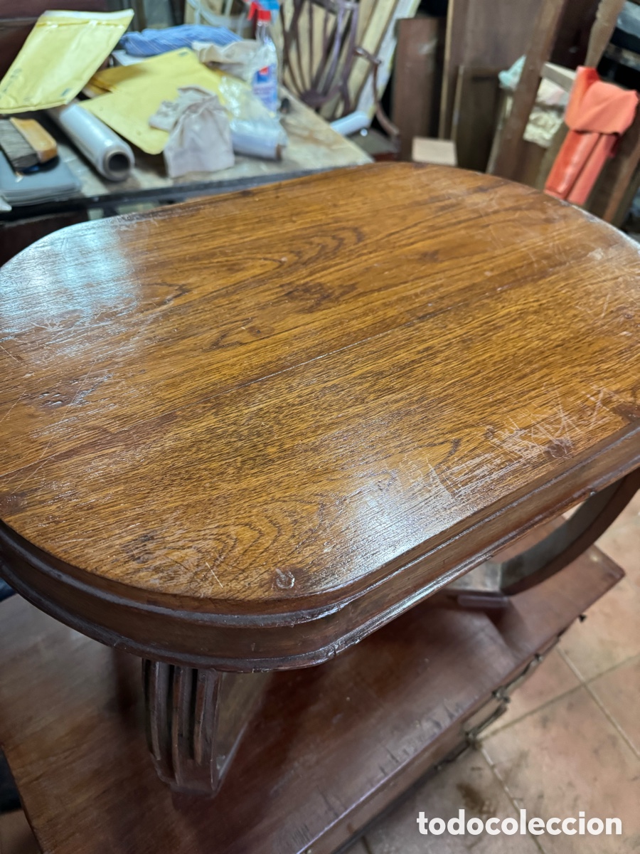 Vintage: Mesita baja en madera - Foto 2