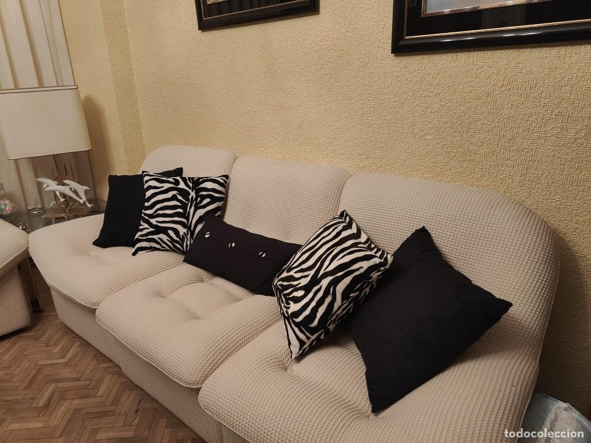 Vintage: Sof&aacute; Modular 5 Plazas - Beige - Foto 1