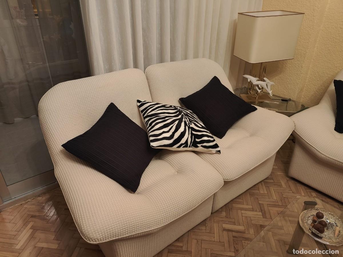 Vintage: Sof&aacute; Modular 5 Plazas - Beige - Foto 2