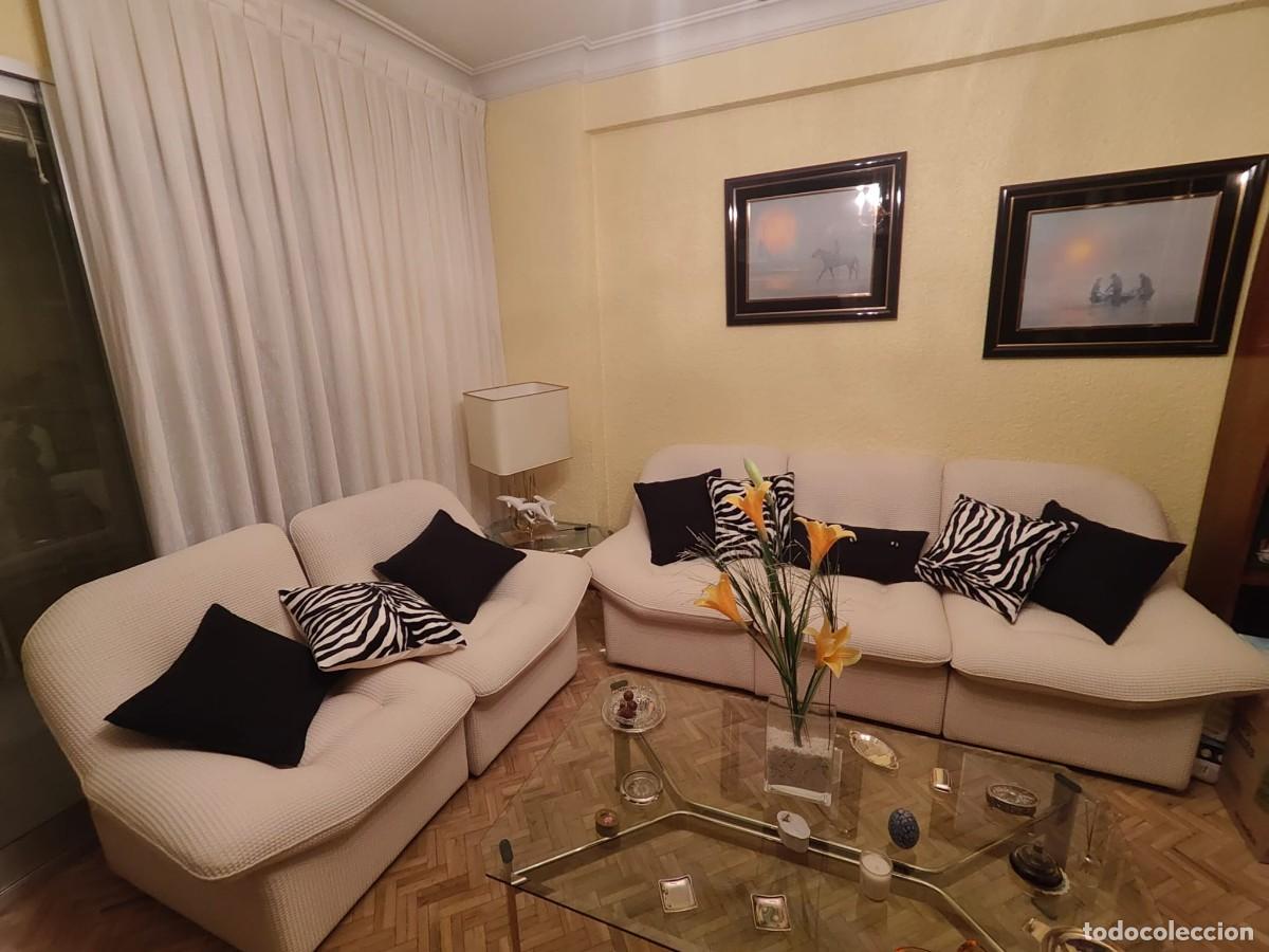 Vintage: Sof&aacute; Modular 5 Plazas - Beige - Foto 3